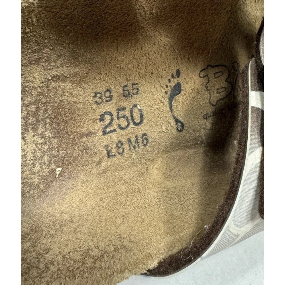 Birkenstock Birki's Salina Brown Paisley Birko Flor Sandals Womens Size 8 N 39